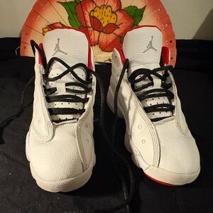 Jordan Kids Sneakers White and Red